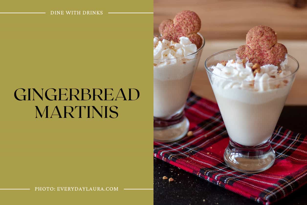 Gingerbread Martinis