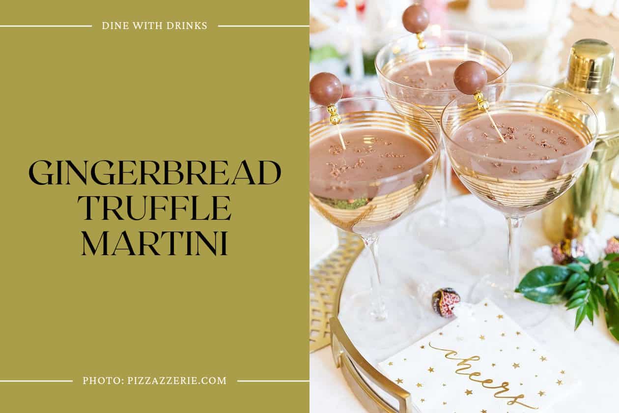Gingerbread Truffle Martini