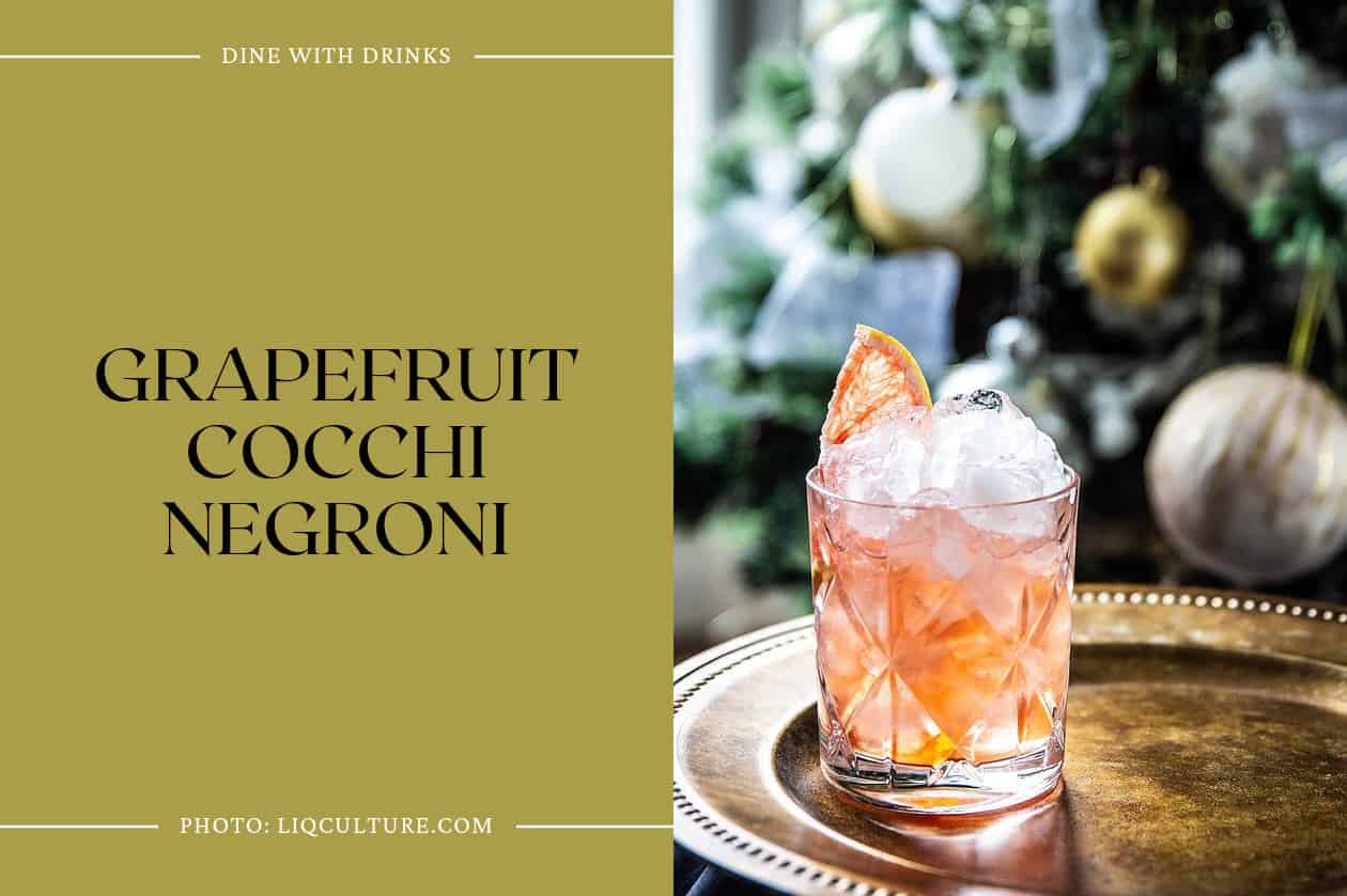 Grapefruit Cocchi Negroni