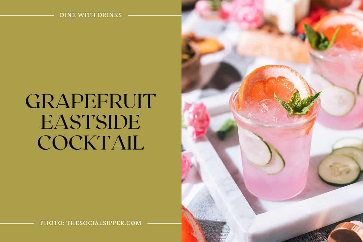 Grapefruit Eastside Cocktail