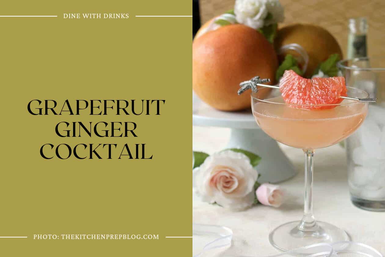 Grapefruit Ginger Cocktail