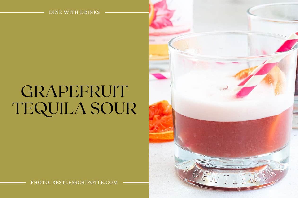 Grapefruit Tequila Sour