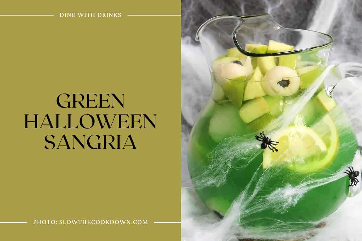 Green Halloween Sangria