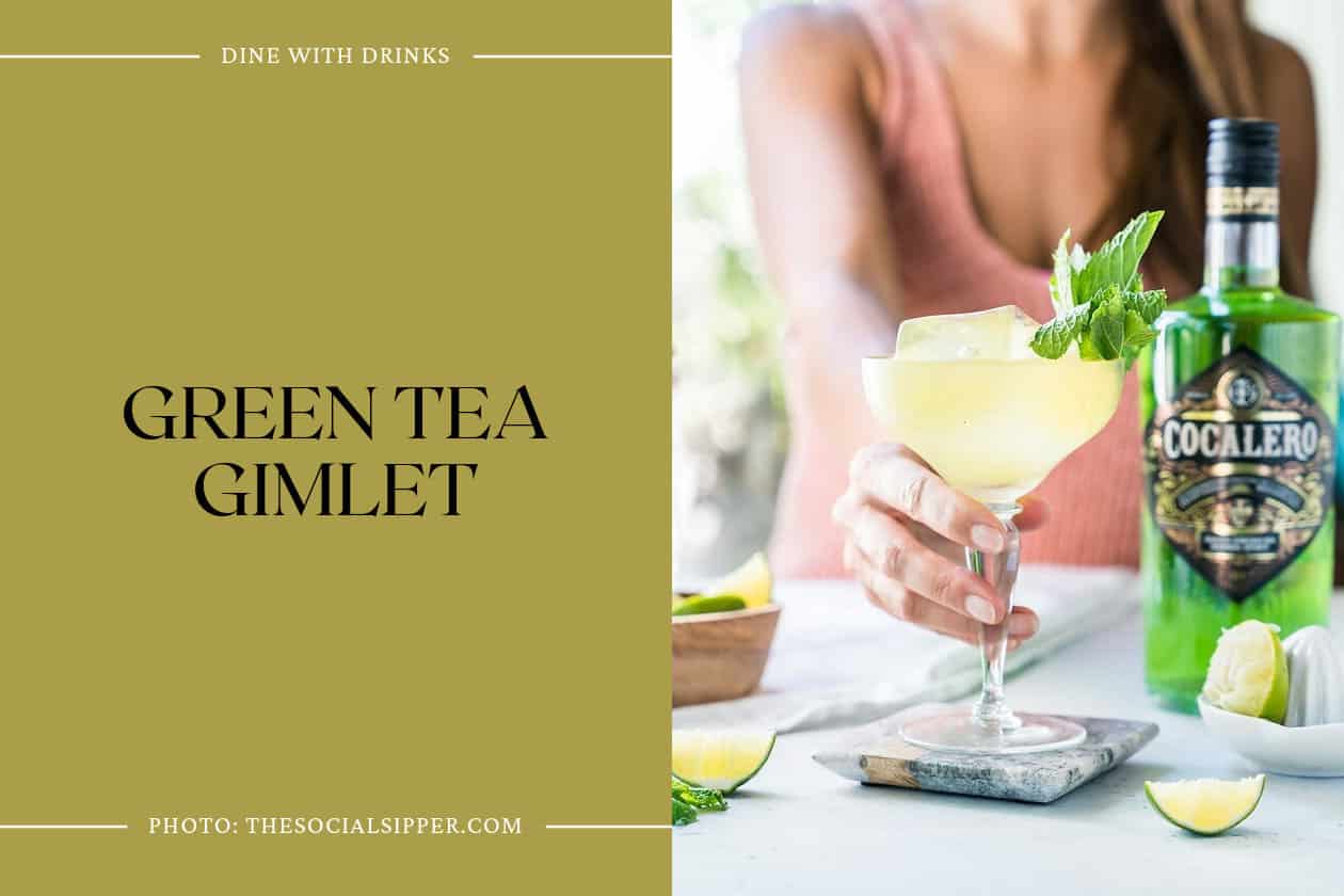 Green Tea Gimlet