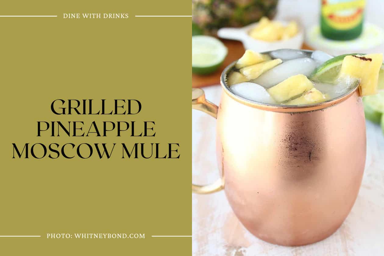 Grilled Pineapple Moscow Mule