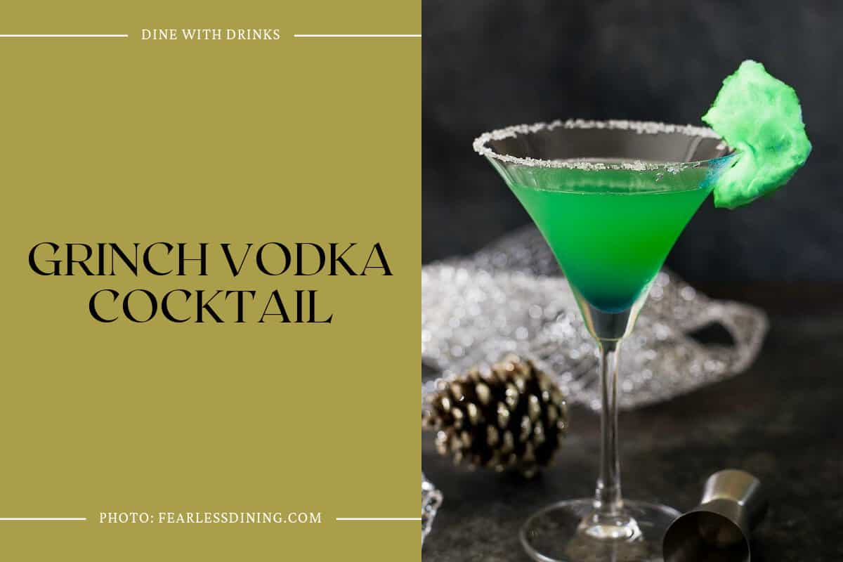 Grinch Vodka Cocktail