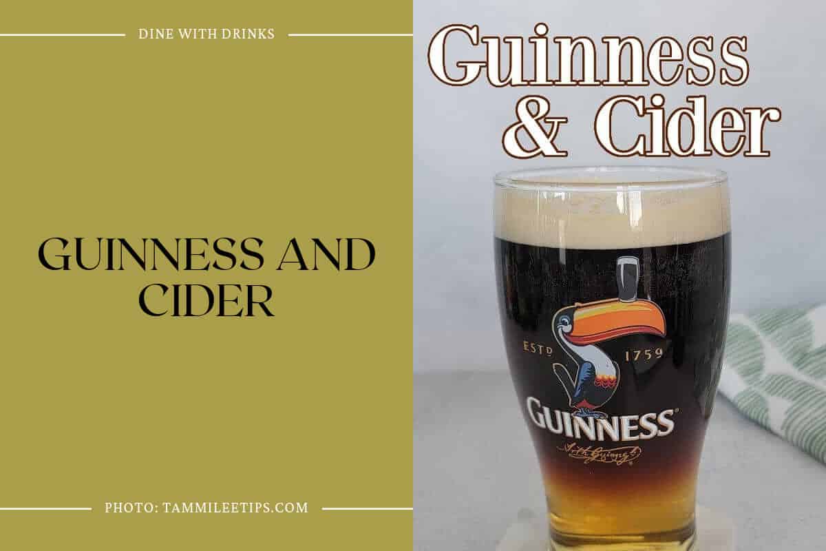 Guinness And Cider