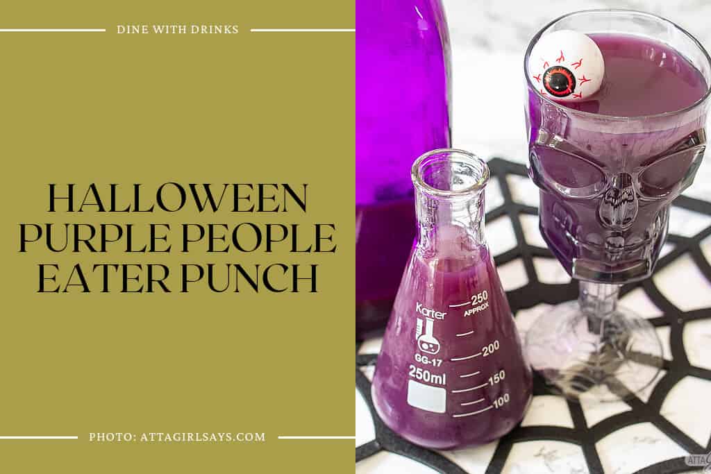 Halloween Purple People Eater Punch