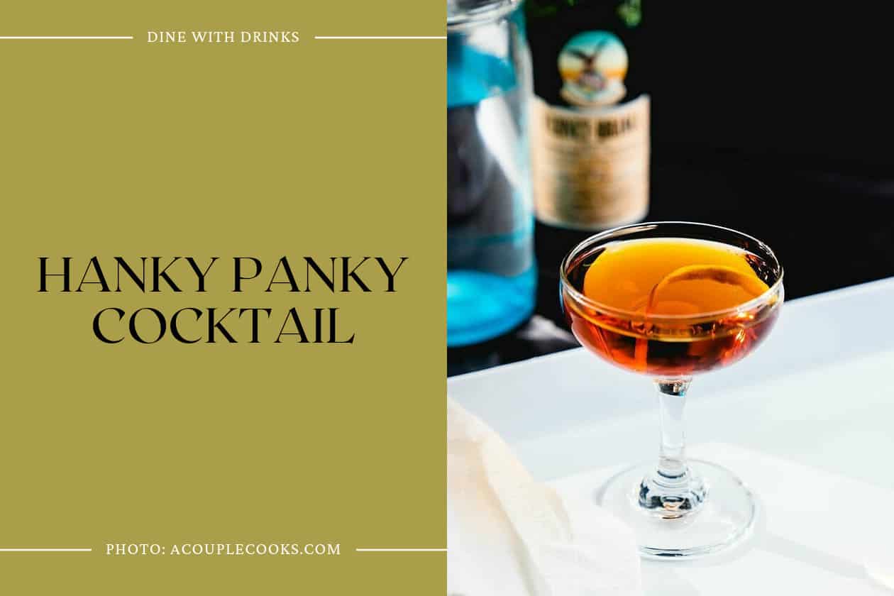 Hanky Panky Cocktail