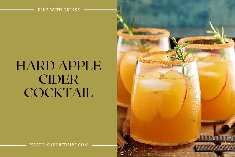 Hard Apple Cider Cocktail