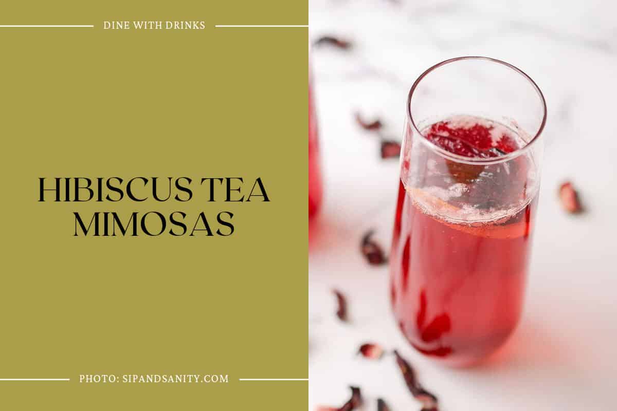 Hibiscus Tea Mimosas