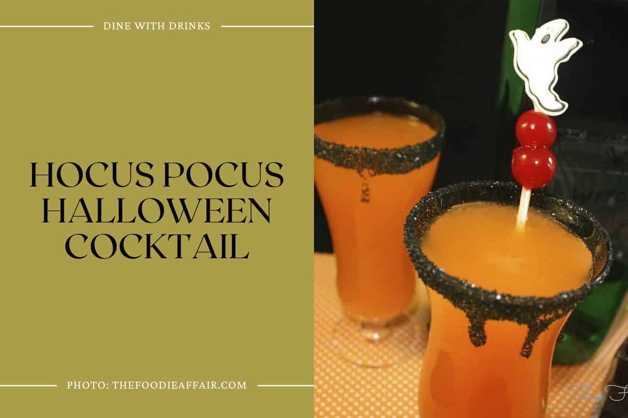 Hocus Pocus Halloween Cocktail