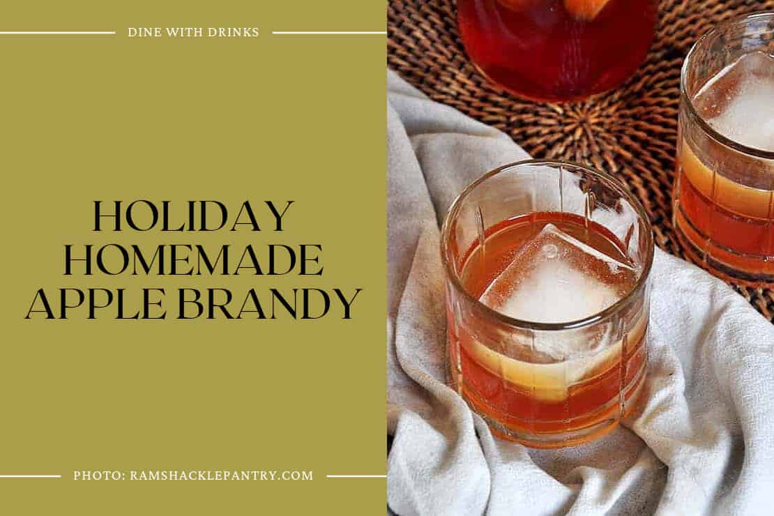 Holiday Homemade Apple Brandy