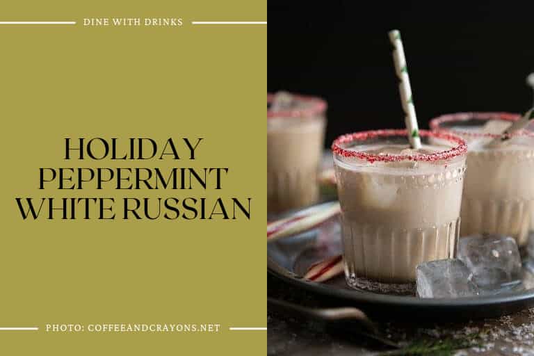 Holiday Peppermint White Russian