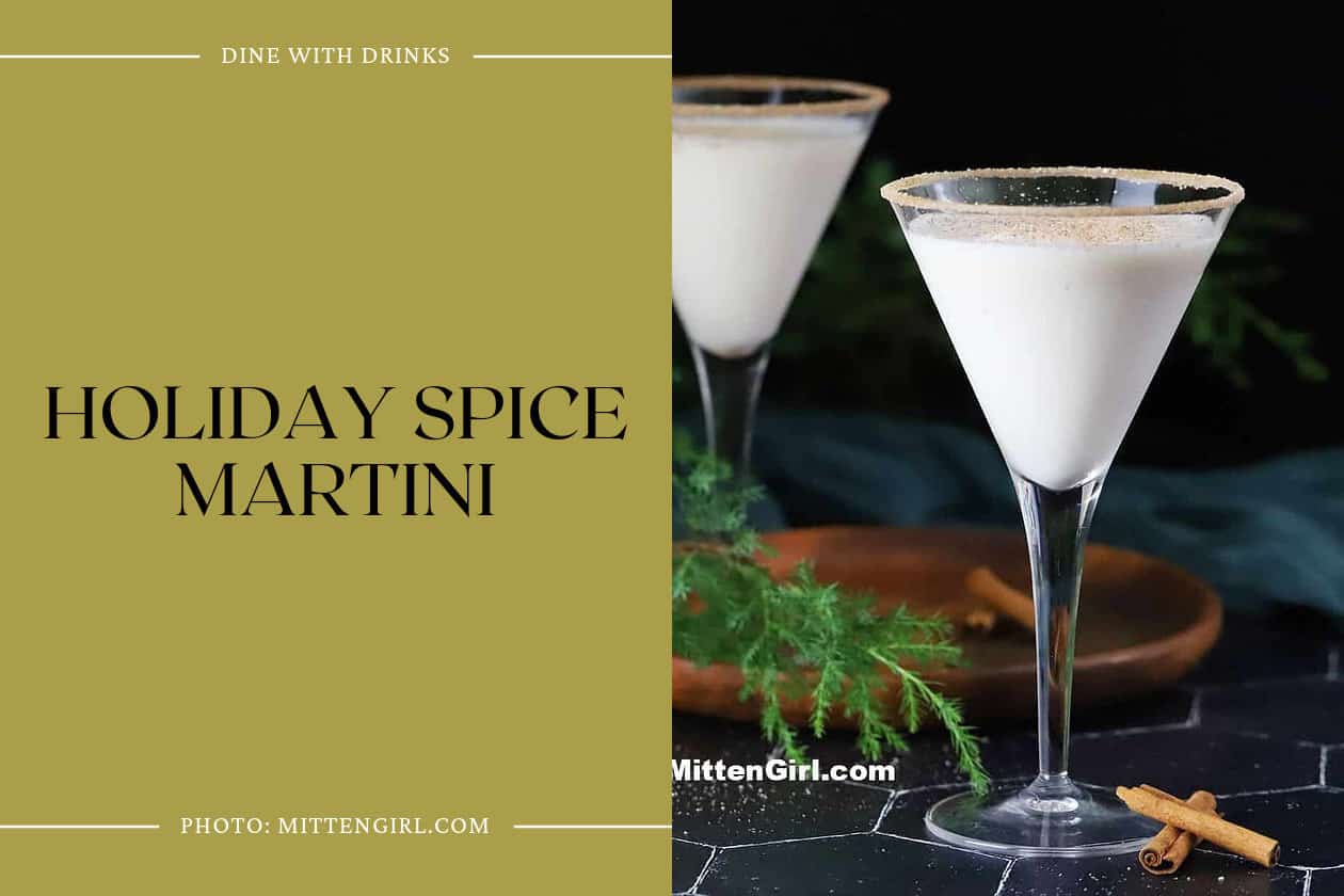 Holiday Spice Martini