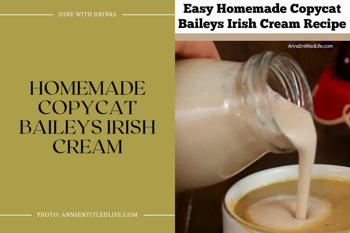 Homemade Copycat Baileys Irish Cream