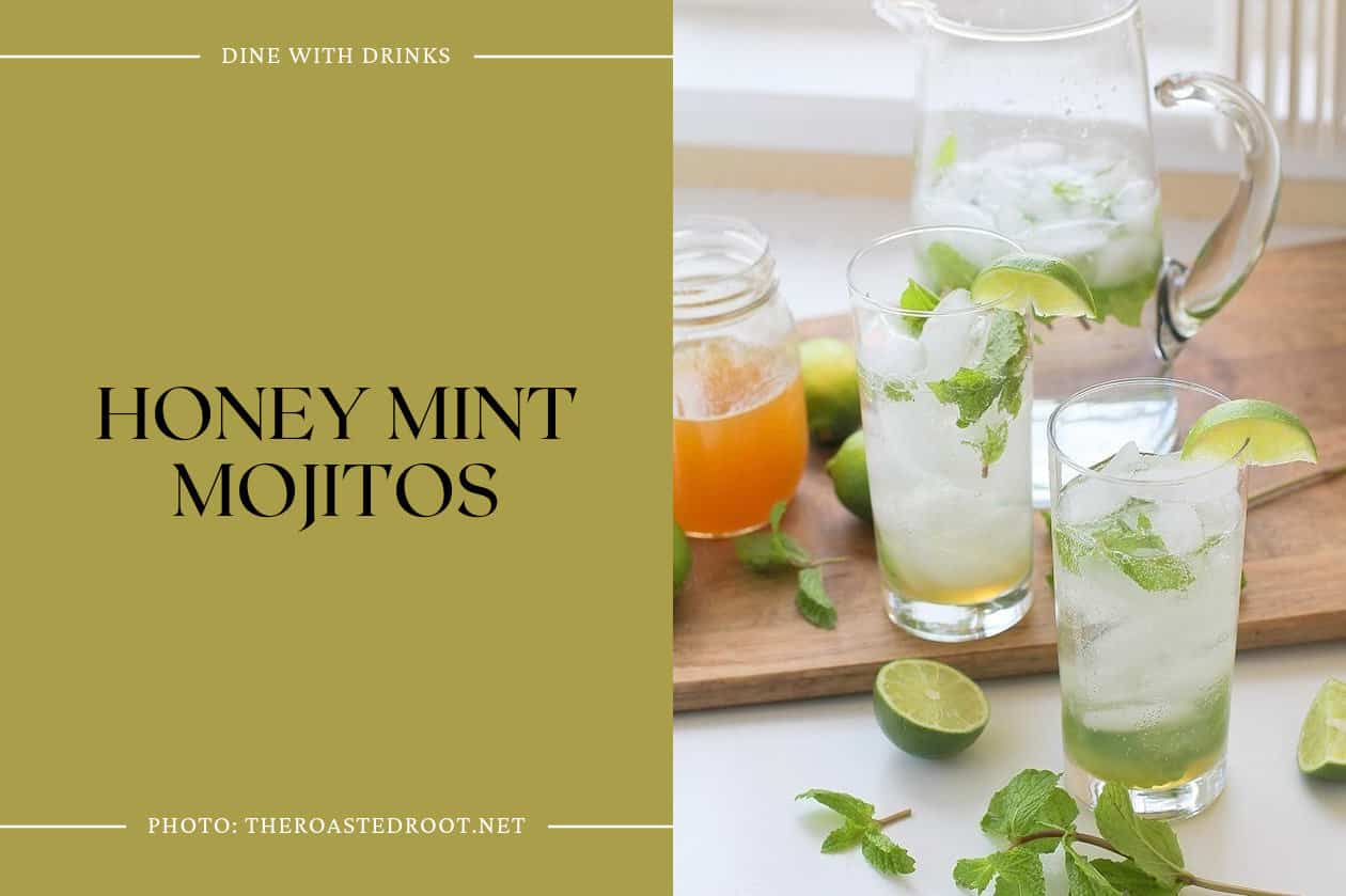 Honey Mint Mojitos