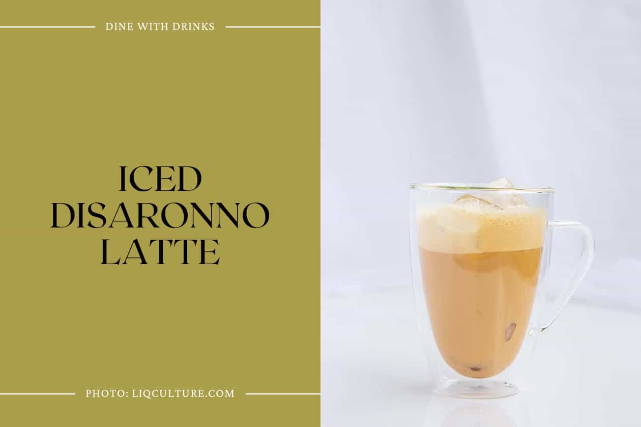Iced Disaronno Latte