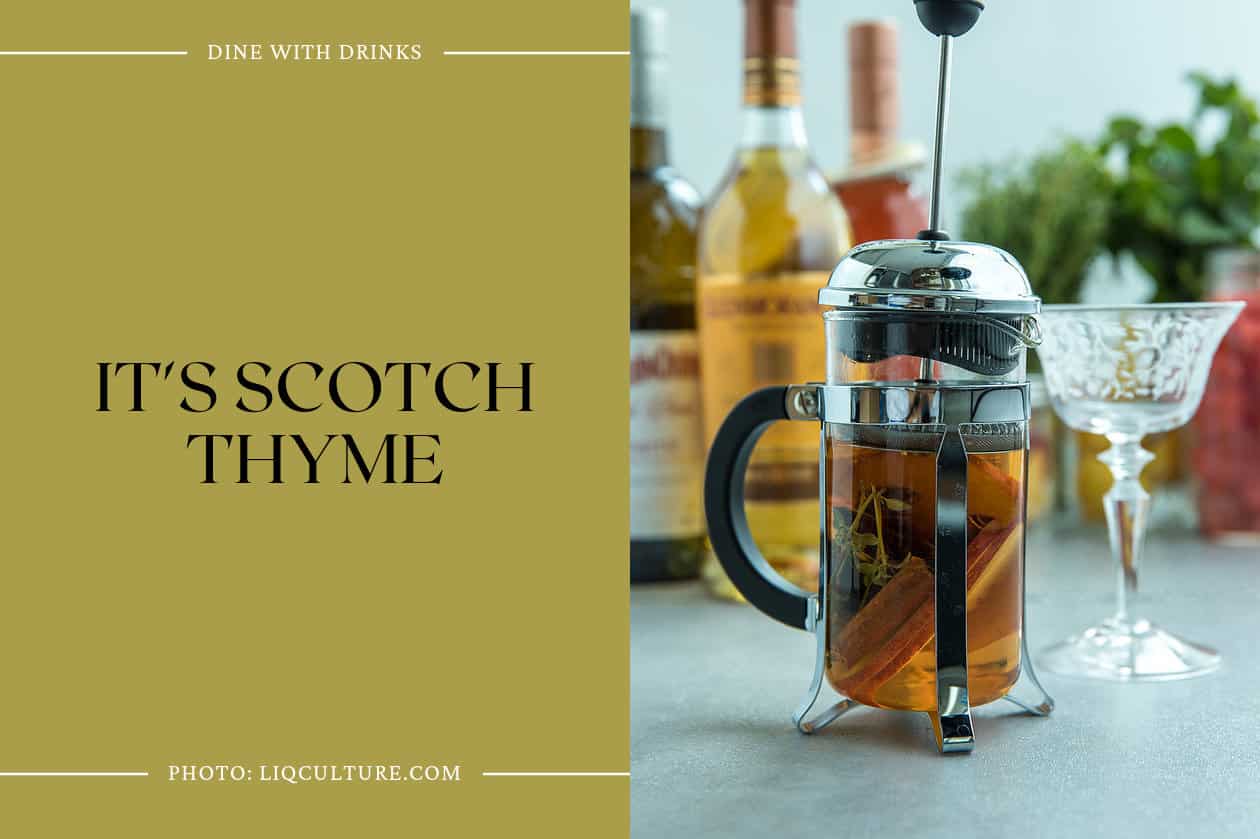 It's Scotch Thyme