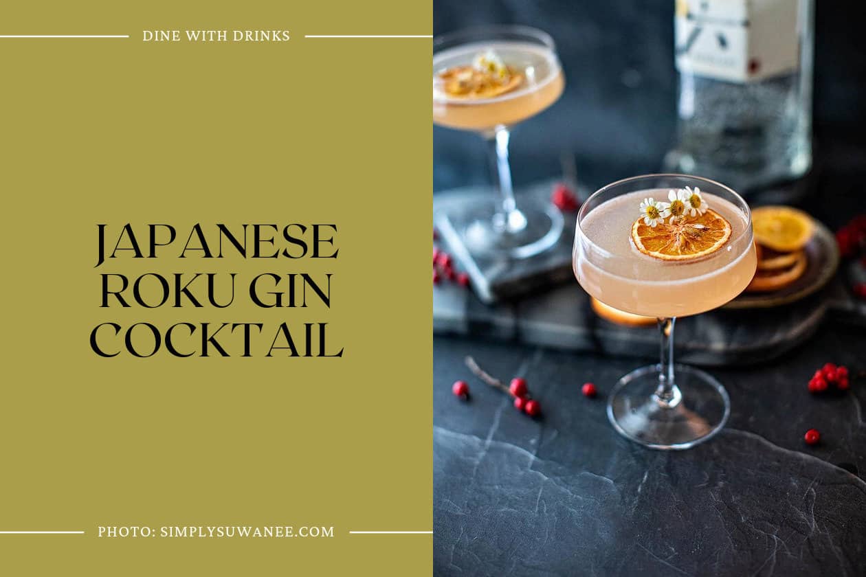 Japanese Roku Gin Cocktail