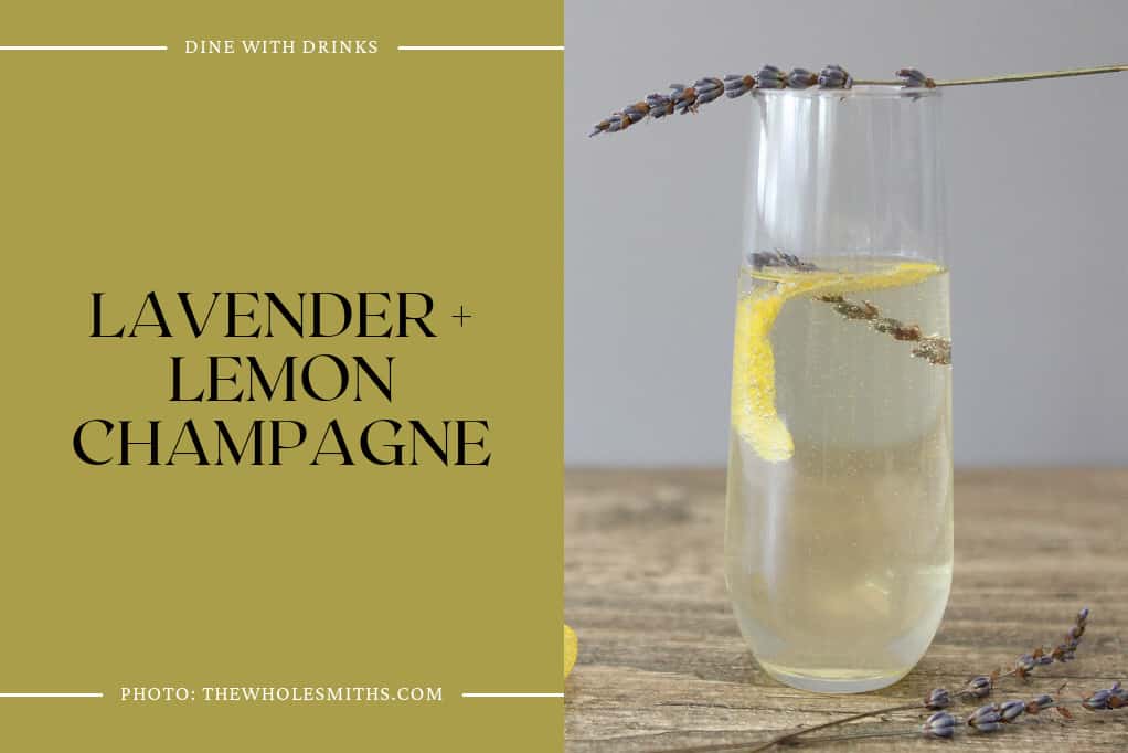 Lavender + Lemon Champagne