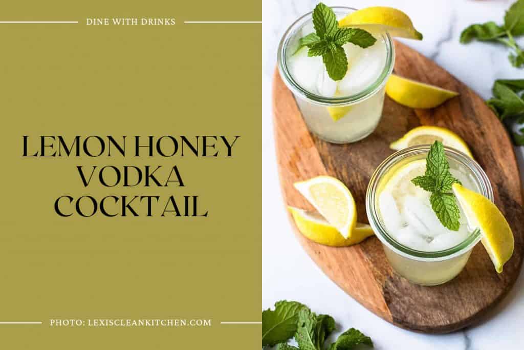 21 Honey Vodka Cocktails that'll Sweeten up Your Night DineWithDrinks