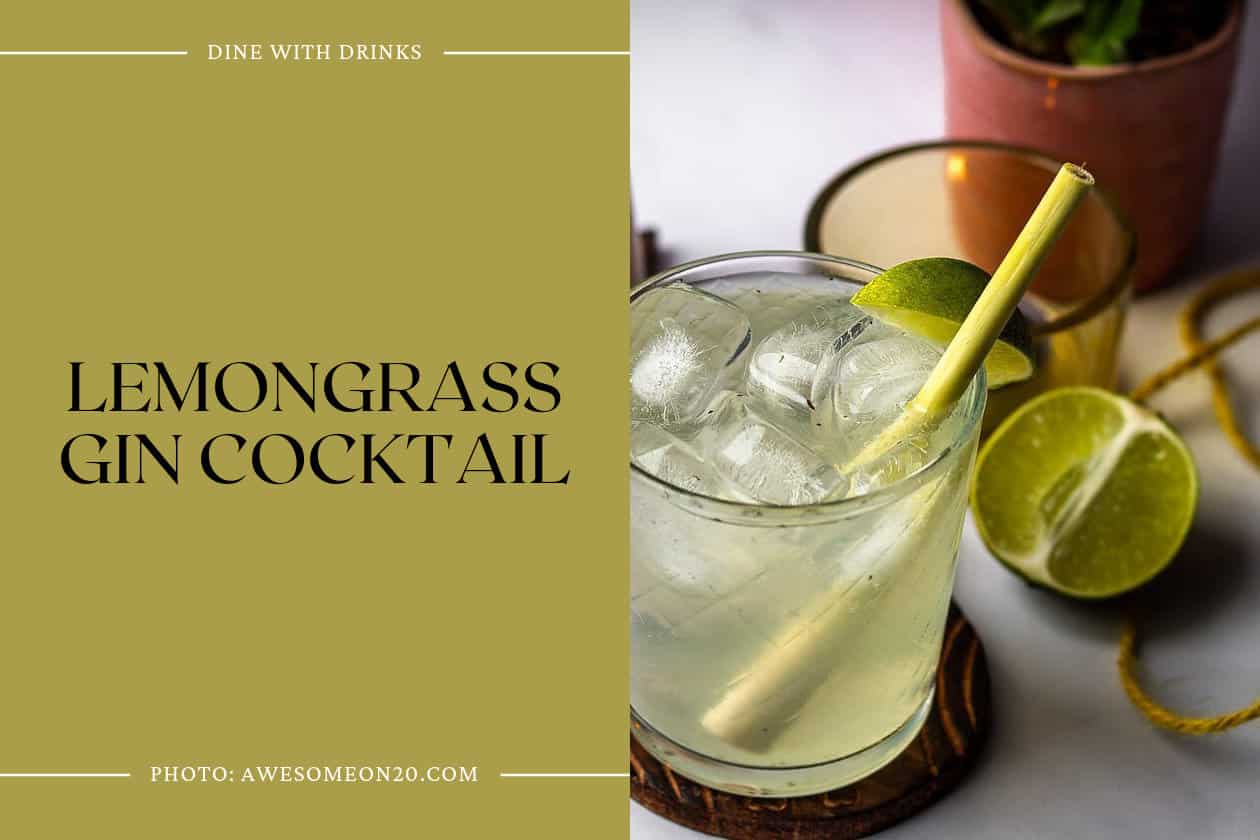 Lemongrass Gin Cocktail