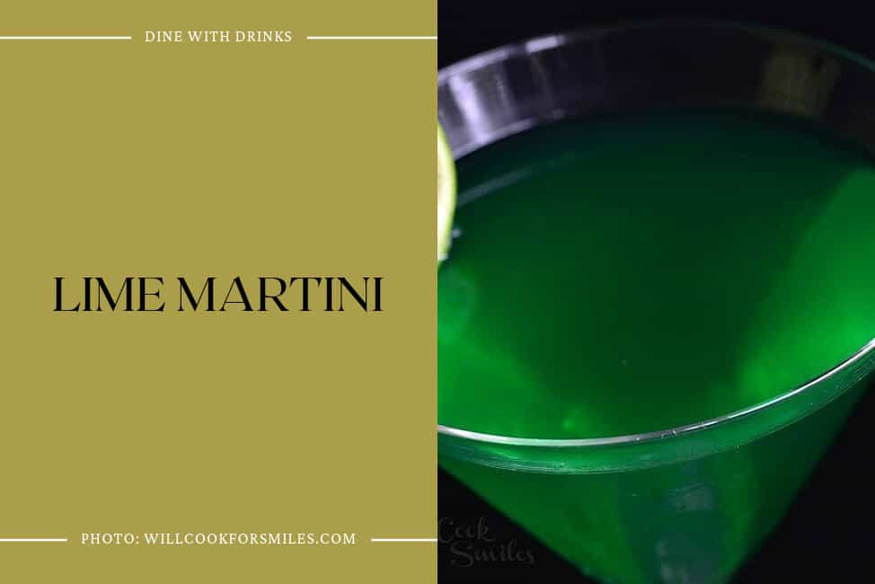 Lime Martini