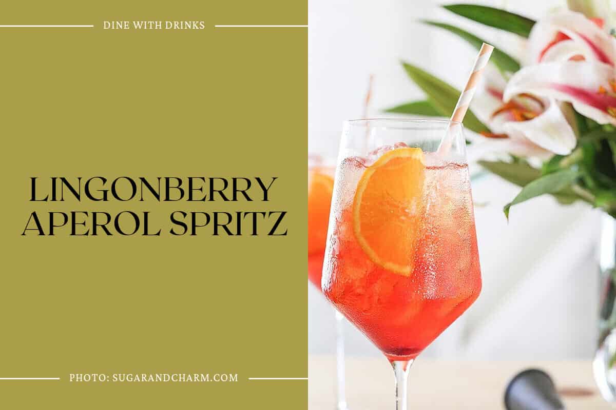 Lingonberry Aperol Spritz