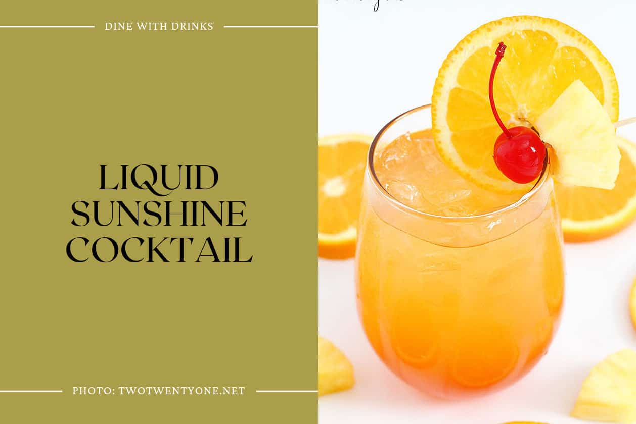 Liquid Sunshine Cocktail