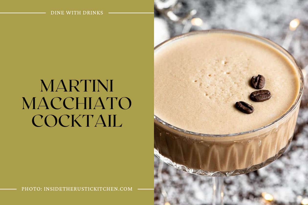 Martini Macchiato Cocktail