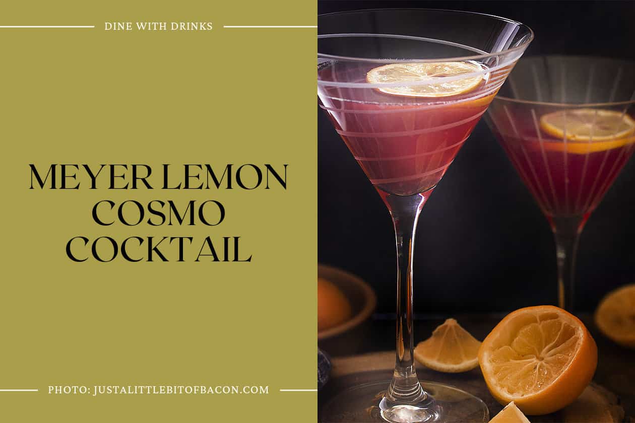 Meyer Lemon Cosmo Cocktail