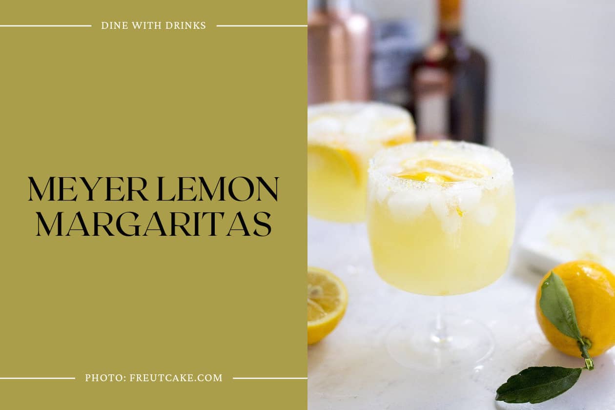 Meyer Lemon Margaritas
