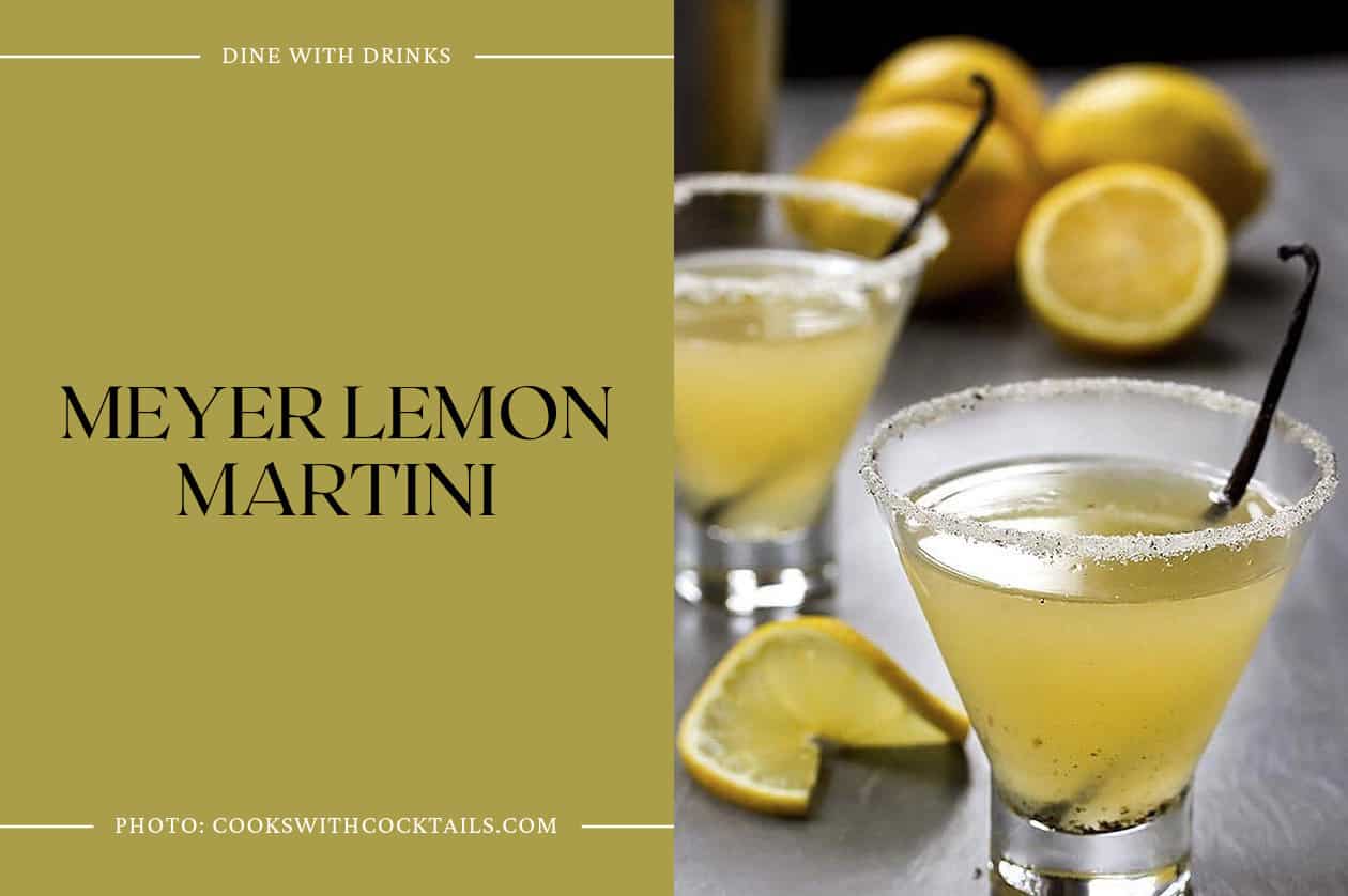 Meyer Lemon Martini