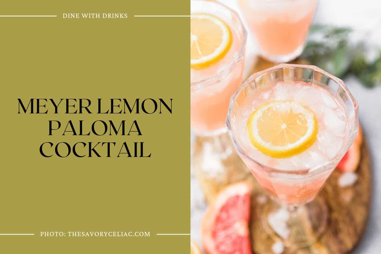 Meyer Lemon Paloma Cocktail