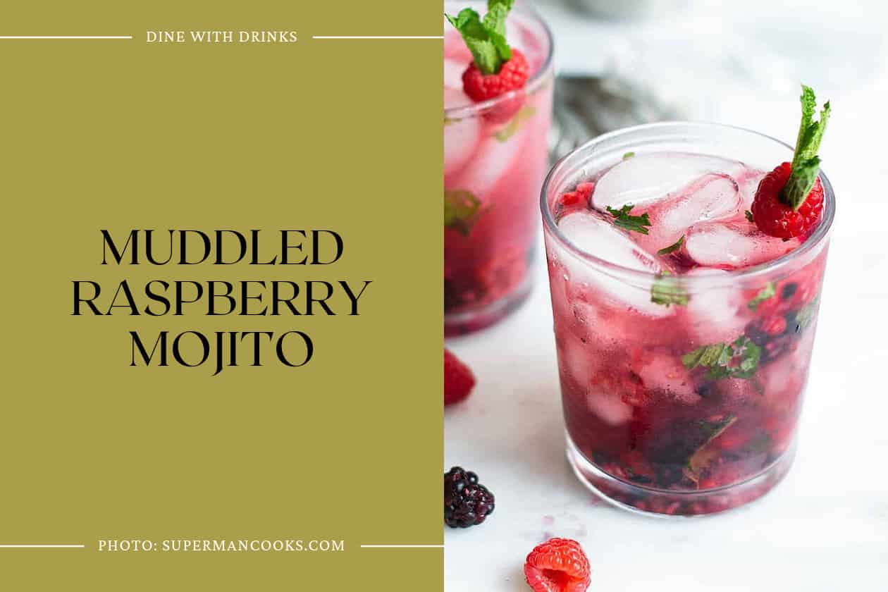 Muddled Raspberry Mojito