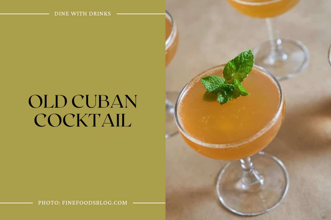 Old Cuban Cocktail