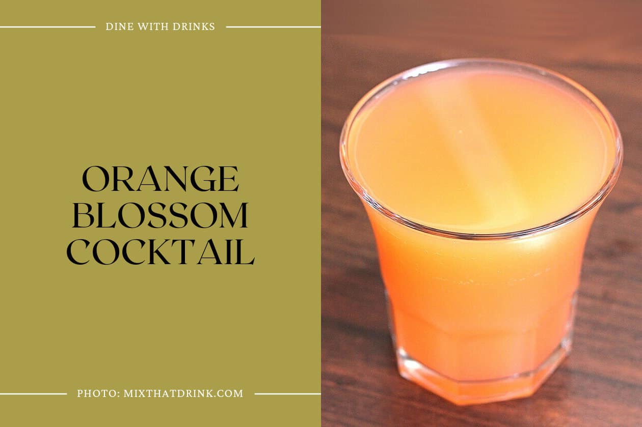 Orange Blossom Cocktail