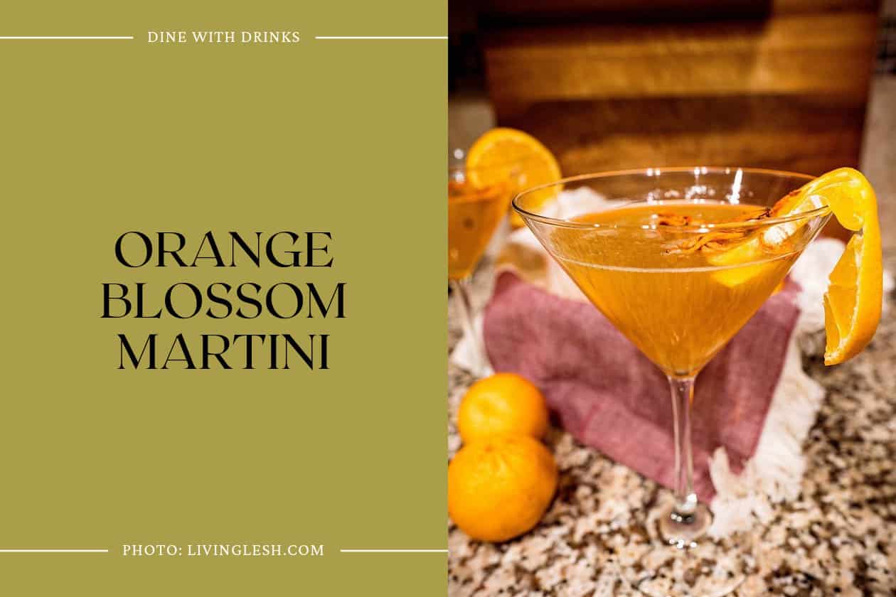 Orange Blossom Martini