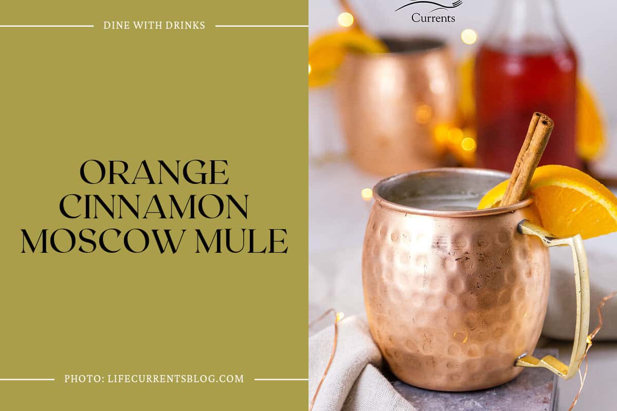 Orange Cinnamon Moscow Mule