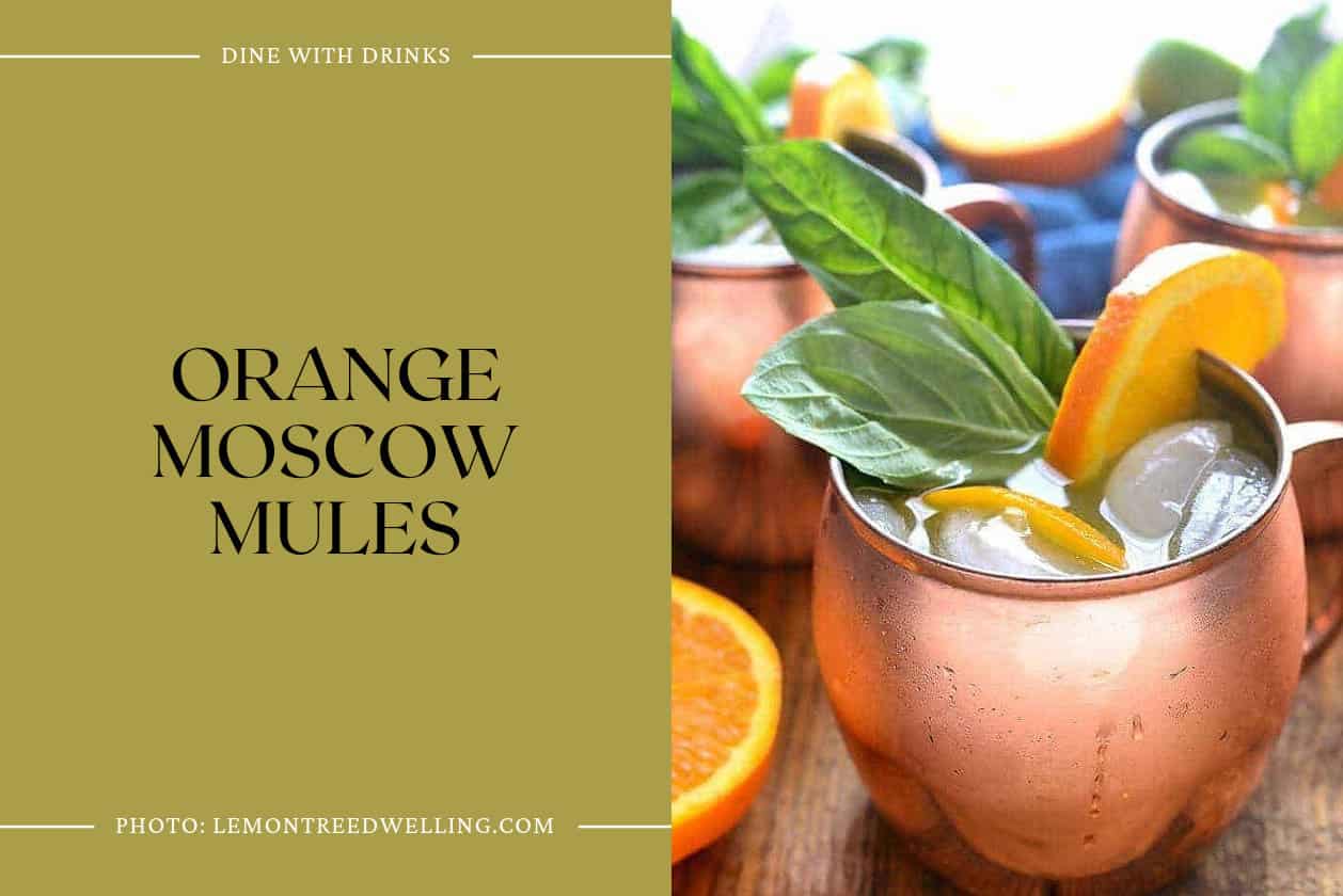 Orange Moscow Mules