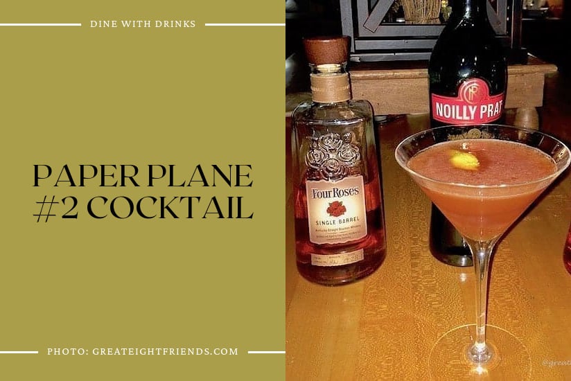 Paper Plane #2 Cocktail