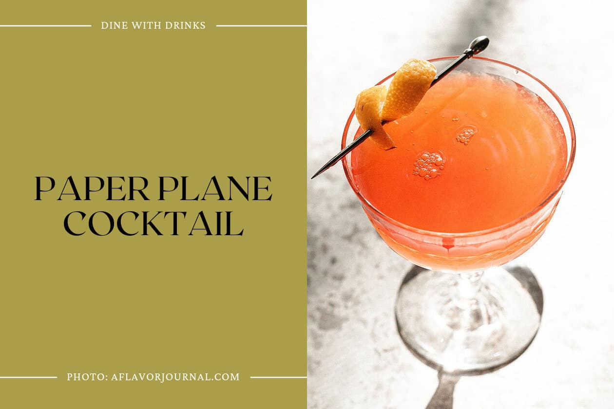 Paper Plane Cocktail