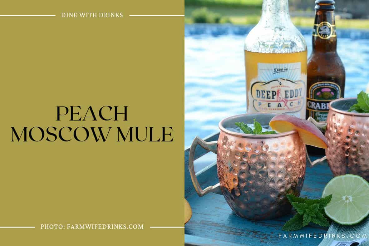 Peach Moscow Mule
