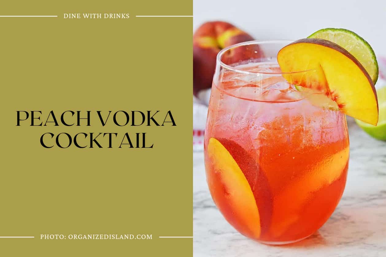 Peach Vodka Cocktail