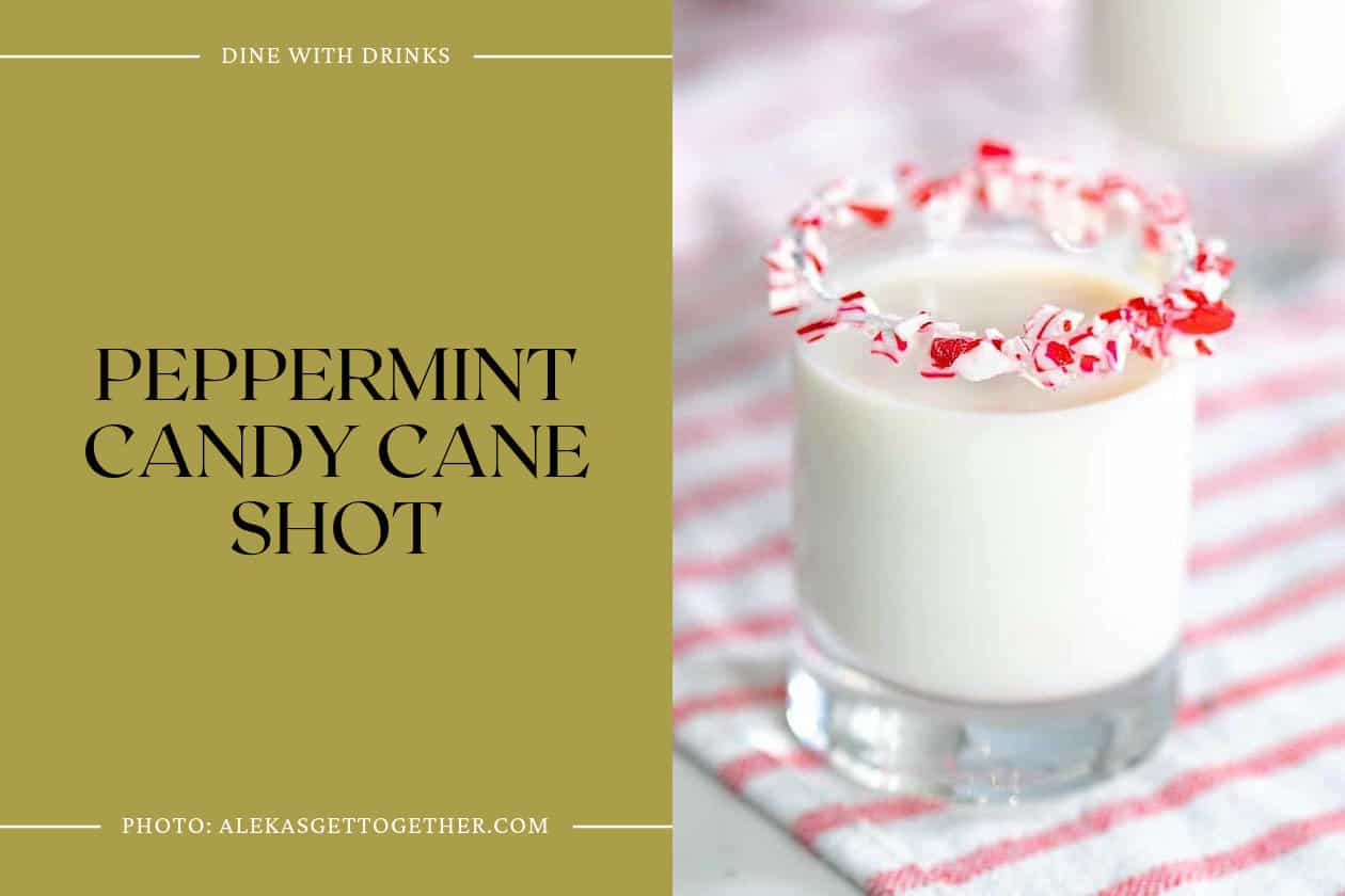 Peppermint Candy Cane Shot