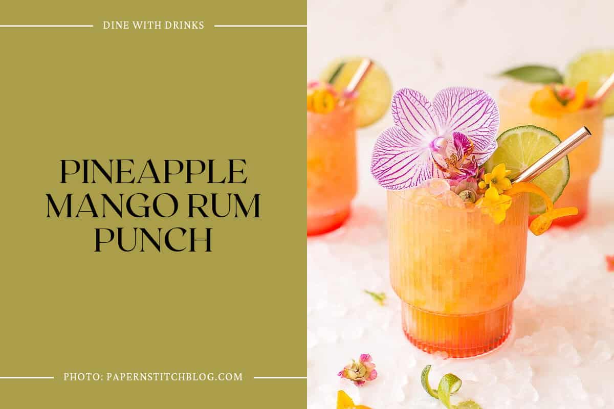 Pineapple Mango Rum Punch