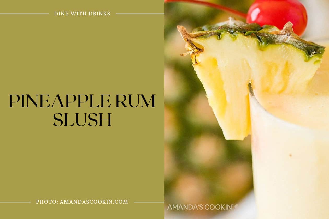 Pineapple Rum Slush
