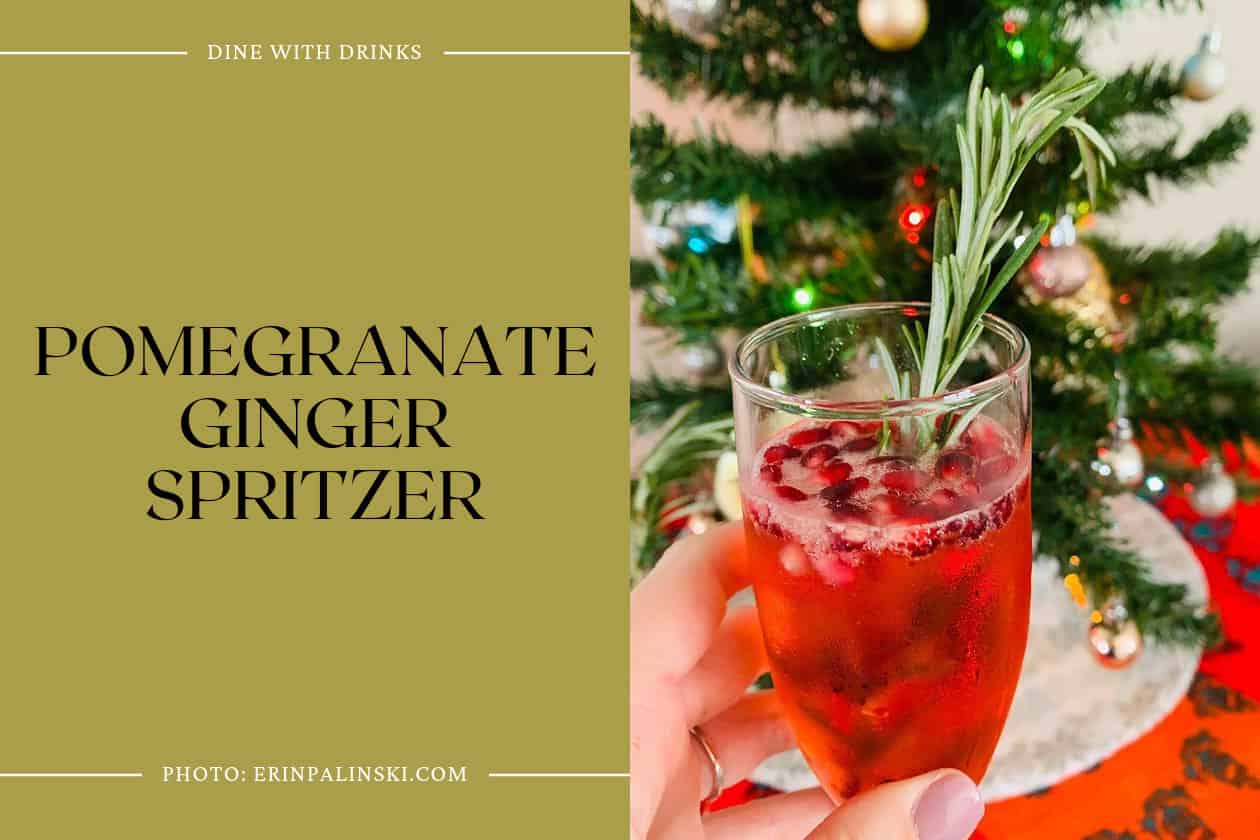 Pomegranate Ginger Spritzer