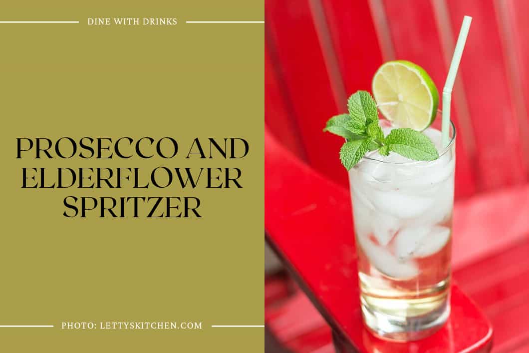 Prosecco And Elderflower Spritzer